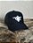 Boné Country Telinha Aba Curva Texanos Trucker Preto Branco - Imagem 1