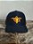 Boné Country Telinha Aba Torta Texanos Trucker Preto Laranja - Imagem 2