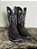 Bota Texana Masculina Texas Rodeo Couro Cowboy Original Café - Imagem 2