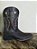 Bota Texana Masculina Texas Rodeo Couro Cowboy Original Café - Imagem 4
