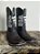 Bota Texana Masculina Texas Rodeo Couro Marrom Escuro USA - Imagem 2