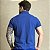 Camiseta Texas Farm Polo Masculina Country Original Azul - Imagem 2