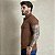 Camiseta Texas Farm Polo Masculina Premium Original Marrom - Imagem 3