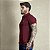 Camiseta Texas Farm Polo Masculina Original Premium Vinho - Imagem 3
