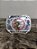 Fivela Cowboy Country Bull Rider Master Cromada Rodeio - Imagem 1