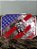 Fivela Bull Rider Bronze Bandeira EUA Master Country Western - Imagem 3