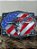 Fivela Master Long Horn Prata Bandeira EUA Cowboy Country - Imagem 3