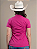 Camiseta Texas Farm Polo Feminina Country Premium Rosa Pink - Imagem 3