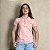 Camiseta Texas Farm Polo Feminina Original Agro Rosa Claro - Imagem 1
