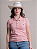 Camiseta Texas Farm Polo Feminina Original Agro Rosa Claro - Imagem 1