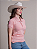 Camiseta Texas Farm Polo Feminina Original Agro Rosa Claro - Imagem 2