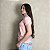 Camiseta Texas Farm Polo Feminina Original Agro Rosa Claro - Imagem 4