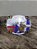 Fivela Bull Rider Prata Quadrada Master Country Western Agro - Imagem 1