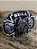 Fivela Bull Rider Preta e Prata Oval Master Country Western - Imagem 2