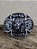 Fivela Bull Rider Preta e Prata Oval Master Country Western - Imagem 3