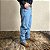 Calça Jeans Masculina Country 100% Algodão Barra Larga Agro - Imagem 4