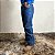 Calça Jeans Masculina Country 100% Algodão Barra Larga Agro - Imagem 7