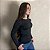 Camisa UV Feminina Manga Longa Country Agro Texanos Preta - Imagem 3
