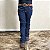 Calça Jeans Infantil Feminina Menina Bordada Country Flare - Imagem 1