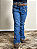 Calça Jeans Menina Infantil Bordada Flare Rodeio Texas Farm - Imagem 5