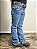 Calça Jeans Menina Infantil Bordada Flare Rodeio Texas Farm - Imagem 2