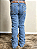 Calça Jeans Menina Infantil Bordada Flare Rodeio Texas Farm - Imagem 3