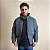 Jaqueta Casaco Masculino Blusa Puffer Inverno Zíper Cinza - Imagem 4