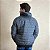Jaqueta Casaco Masculino Blusa Puffer Inverno Zíper Cinza - Imagem 2
