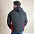 Jaqueta Puffer Bobojaco Capuz Removível Blusa De Frio Preto - Imagem 2