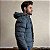 Jaqueta De Frio Intenso Casaco Forrado Estiloso Puffer Cinza - Imagem 3