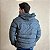 Jaqueta De Frio Intenso Casaco Forrado Estiloso Puffer Cinza - Imagem 2