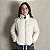Jaqueta Feminina Puffer Blusa Frio Inverno Bobojaco Branco - Imagem 1