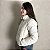 Jaqueta Feminina Puffer Blusa Frio Inverno Bobojaco Branco - Imagem 4