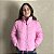 Jaqueta Feminina Puffer Blusa Frio Inverno Bobojaco Rosa - Imagem 1
