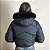 Jaqueta Feminina Puffer Nylon Manga Removível Bomber Preto - Imagem 2