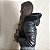 Jaqueta Feminina Cropped Curta Puffer Bobojaco Frio Preto - Imagem 5