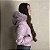 Jaqueta Feminina Cropped Curta Puffer Bobojaco Frio Rosa - Imagem 3