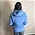 Jaqueta Feminina Puffer Nylon Casaco Bobojaco Premium Azul - Imagem 2