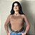 Camisa Country UV Feminina Térmica Premium Texana Marrom - Imagem 3