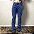 Calça Jeans Feminina Bordada Flare West Country Marmorizada - Imagem 1
