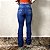 Calça Jeans Feminina Flare West Country Escura Bordada Agro - Imagem 2