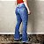 Calça Jeans Feminina Flare West Country Bordada Clara Farm - Imagem 3