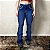 Calça Jeans Feminina Flare West Country Escura Flor Bordada - Imagem 1