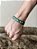 Pulseira Country Silicone Ariat Verde Western Rodeio Cowboy - Imagem 2