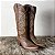 Bota Feminina Bico Fino Cano Longo Country Montaria Western - Imagem 6