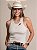 Regata Feminina Canelada Bordada Texas Farm Tecido Premium - Imagem 10