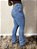 Calça Jeans Feminina Country Bordada Flare Texas Farm Clara - Imagem 4