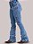 Calça Jeans Feminina Country Bordada Flare Texas Farm Clara - Imagem 2