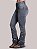Calça Jeans Feminina Texas Farm Country Bordada Flare Agro - Imagem 4