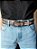 Cinto Country Masculino Ariat Preto Bordado Couro Legítimo - Imagem 5
